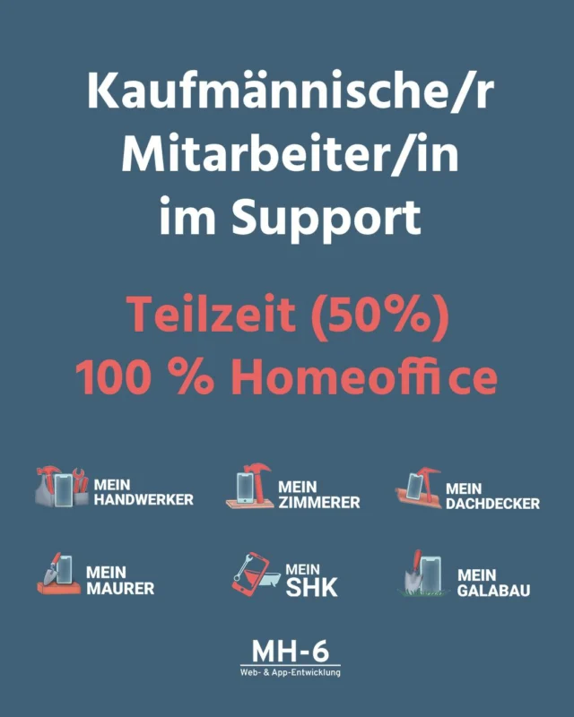 Wir suchen Verstärkung. Du findest dich in dieser Beschreibung wieder? Dann sende uns gerne deine Bewerbung an bewerbung@mh-6.de
Wir freuen uns auf dich!
#handwerk #handwerkdigital #app #SHK #handwerksmeister #digitalisierung #update