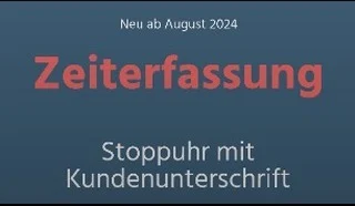 Bei der Stoppuhr können nun Kundenunterschriften direkt nach Zeiterfassungsende eingeholt werden.
#handwerk #handwerkdigital #app #SHK #handwerksmeister #digitalisierung #update